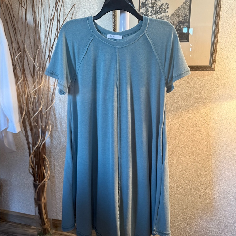 Ces Femme Blue Mini Dress